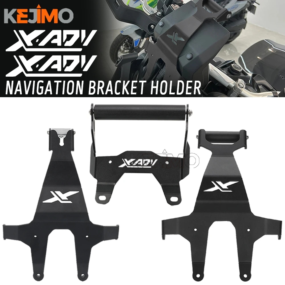 

Motorcycle 2026 2027 X-adv FOR HONDA X-ADV 750 XADV750 2021 2022 2023 2024 2025 Phone Holder Stand GPS Navigation Plate Bracket