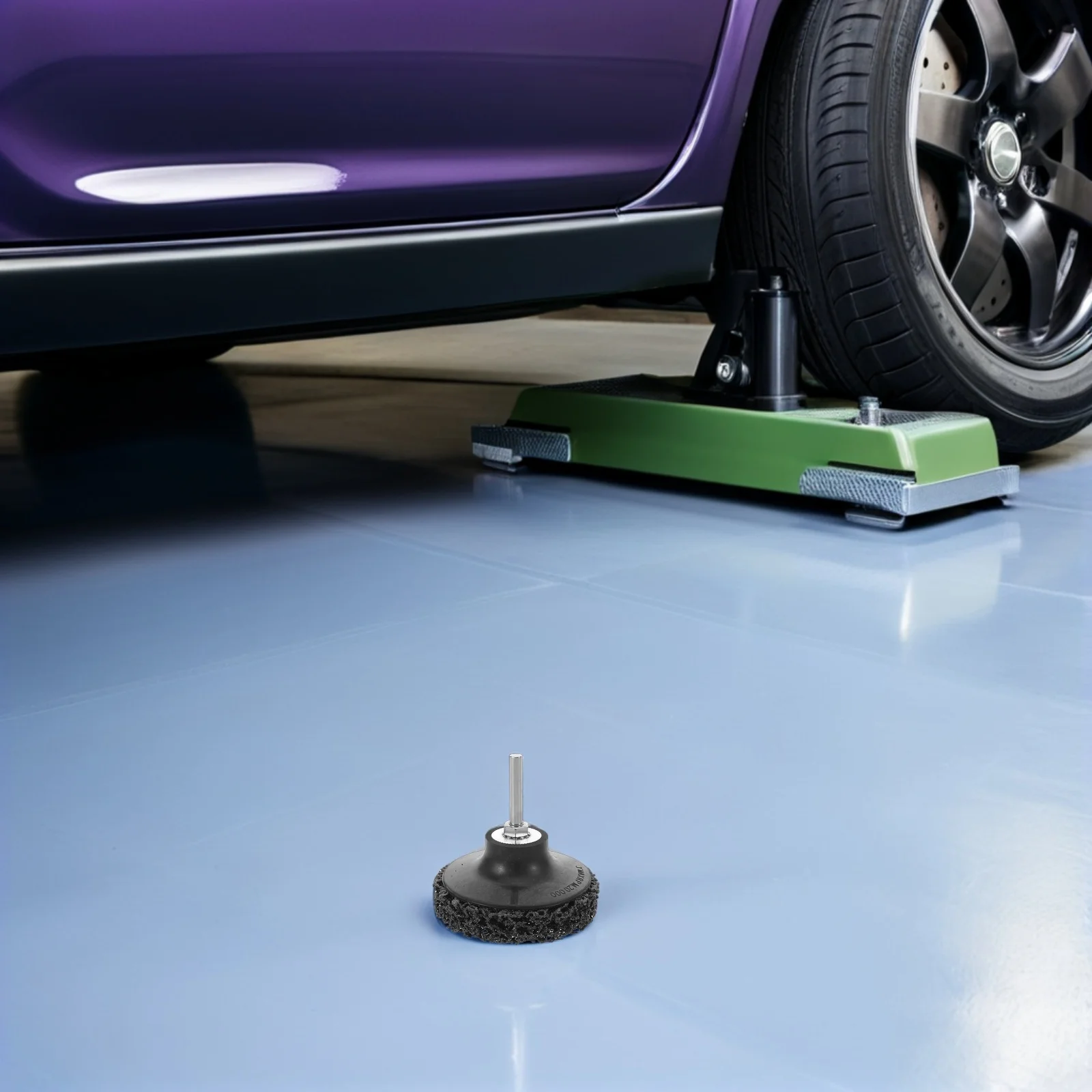 

Wheel Hub Cleaning Tool Metal Abrasive Grinding Head For Rust Removal Polishing Auto Repair Buffing Wheel Vehicle Tire