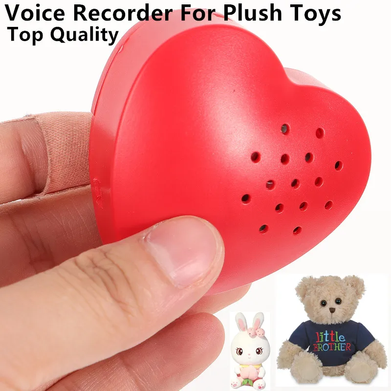 Top Sale Baby Toys 30s Voice Recorder for Plush Toy Recordable Talking Button Special DIY Gift for Newborn Birthday Blessing