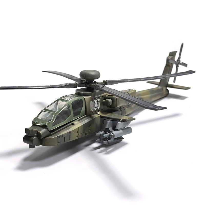 DIY Creative Military Series Building Blocks AH-64 Attack Helicopter F14 SU57 F22 Stealth Fighter Heavy Truck Model Toys For Boy