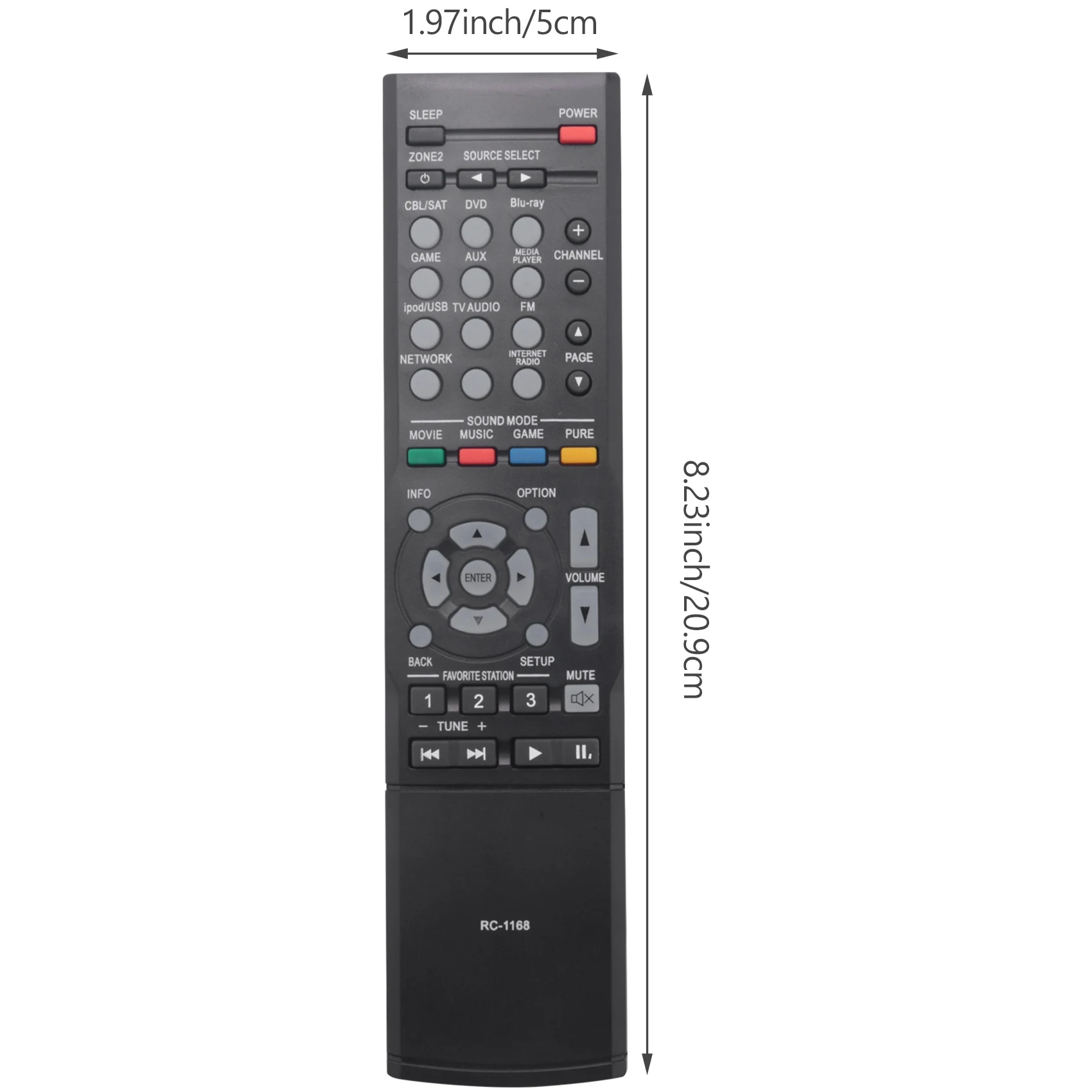 التحكم في استبدال جهاز التحكم عن بعد لاستقبال Rc-1189 Rc-1196 Rc-1193 Rc-1192 Avr-S700W Av