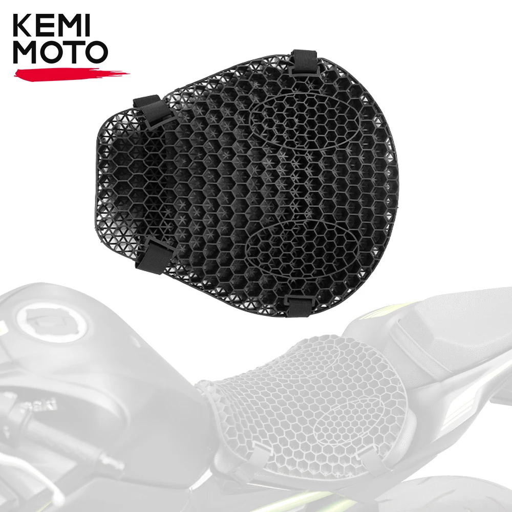 KEMiMOTO For Z900 Z800 Z750 Z1000 Motorcycle Seat Cushion Seat Cover Shock Absorbing For Cruiser Touring Adventure