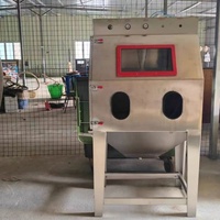 Dust-free Sandblasting Machine Sandblasters Wet Sand Vapor Blasting Machine Cabinet