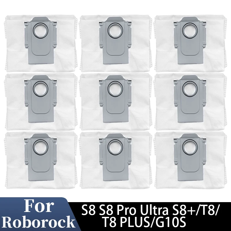 Für Roborock S8 S8 Pro Ultra S8+/T8/T8 PLUS/G10S Staubbeutel Austauschbarer Roboter-Staubsauger Ersatzteil
