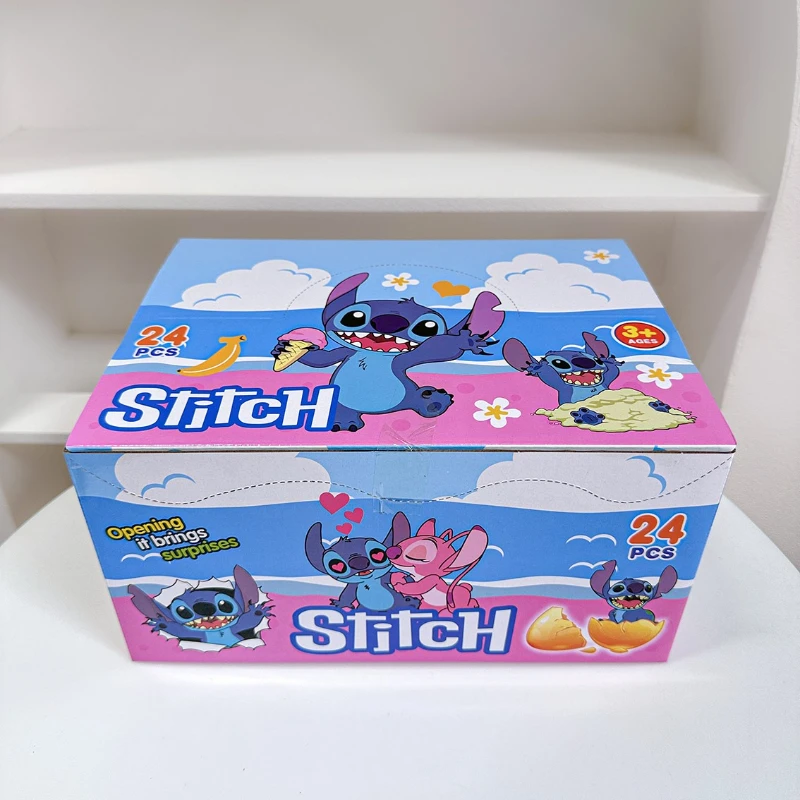 Nieuwe Disney Stitch Surprise Ball Blind Box Creatieve Hoge Waarde Q Versie Leuke Hanger Student Demontage Cartoon Pop Sleutelhanger