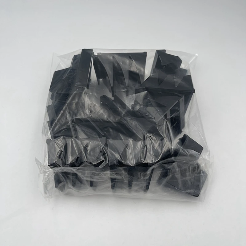 A53Q-Tool Spanner Storage Organiser Black Tool Modular Slotted Organizer Set (Black)