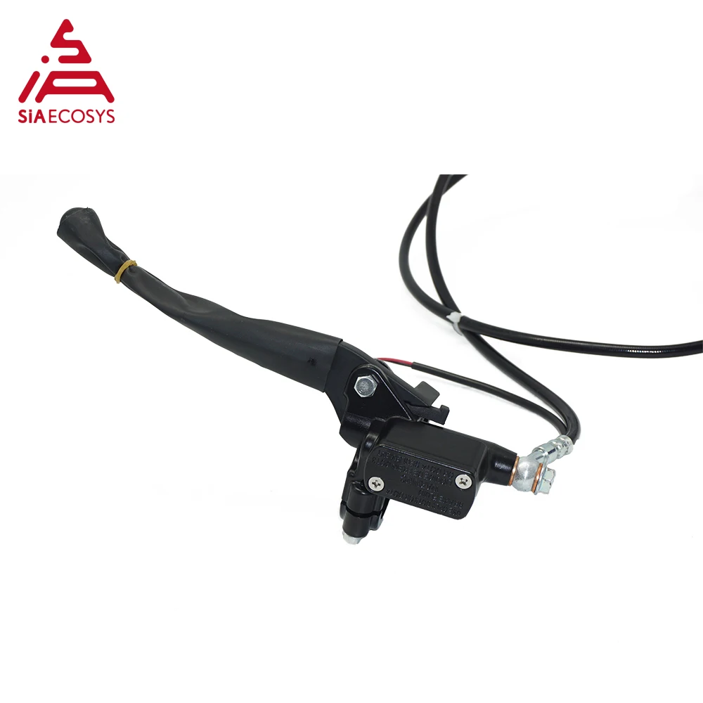 Frenos hidráulicos de alta calidad para Scooter Eléctrico, juego de montaje de freno de disco trasero para motocicleta eléctrica