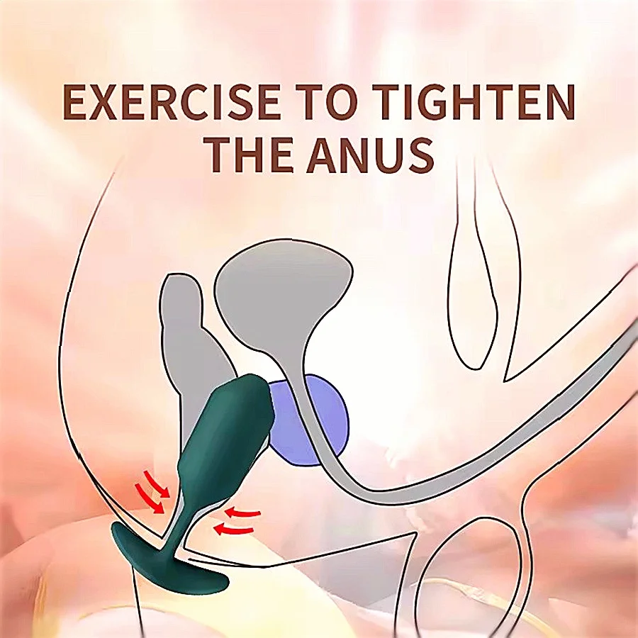 Plug Anal à bille en acier à gravité intégré, masseur de Prostate portable, bouchons de fesses, entraîneur de serrage, jouets sexuels érotiques pour femmes et hommes