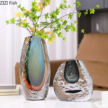 Gradient Glass Flower Vase 1