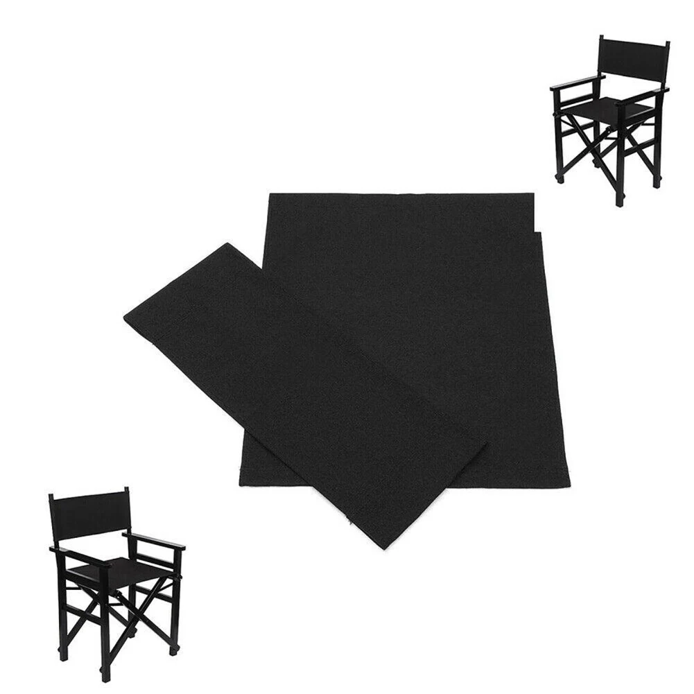 

Seat Chair Cover Comfortable Chair Seat Replacement Easy to Install and Detach Suitable for Round Rod Director Chairs