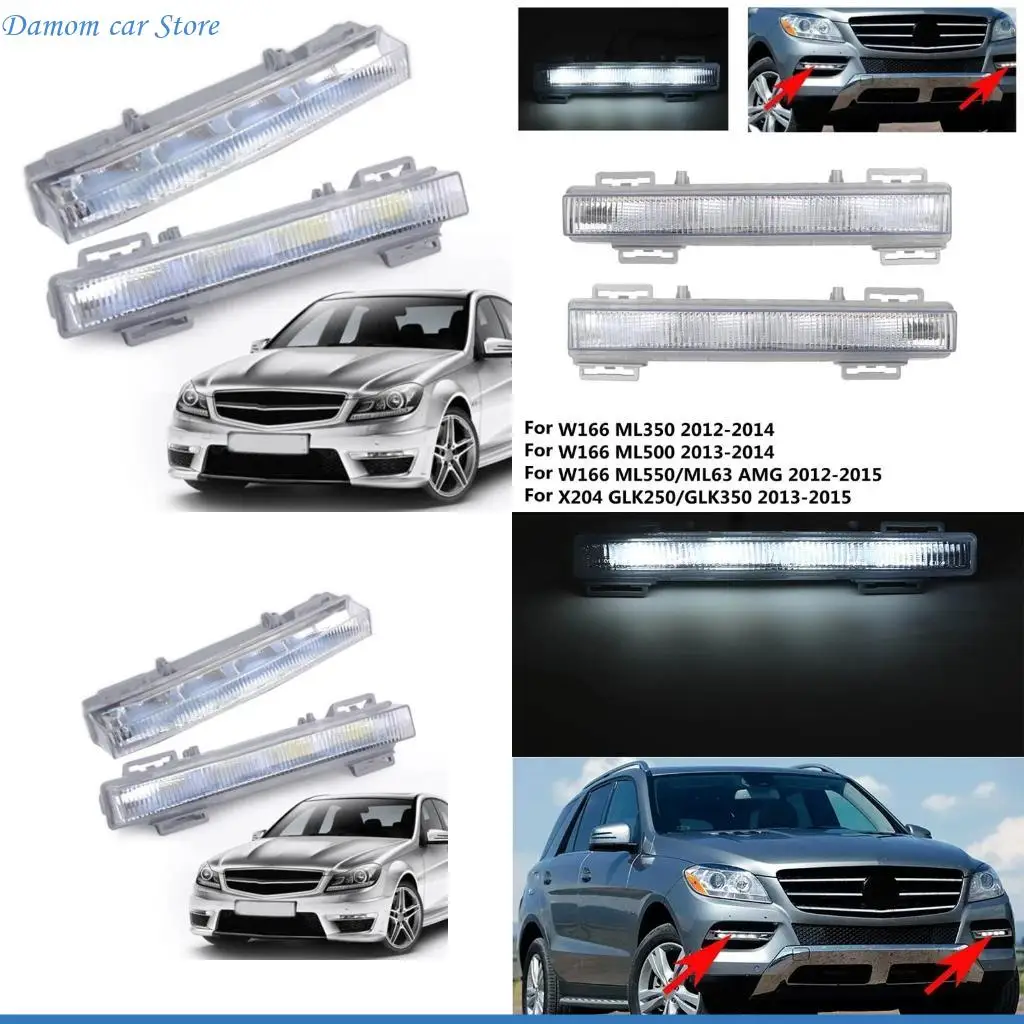 

A2UC 1 Pair Replacement DRL Fog Lamp 2049065401 2049065501 for ML63AMG X204 GLK250