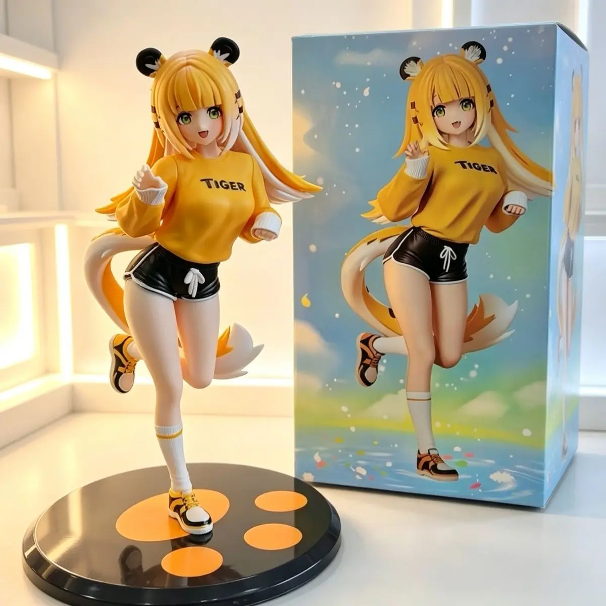 19cm Zenless Zone Zero Ju Fufu Anime Girl Figure Game Peripheral Figurine Model Desk Decor PC Case Ornament Collectible Gifts