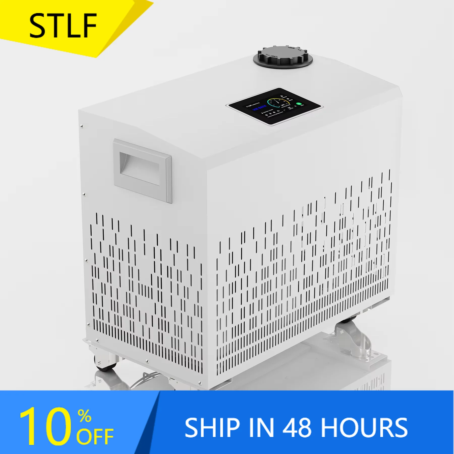 Custom Premium Ice Bath Chiller, R410A Compressor with Enhanced Efficiency, Remote Control & Hidden Filters