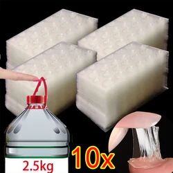 Adhesive Tabs Waterproof Breathable Glue Tabs Double-Sided Nail Jelly Sticker Super Sticky Fake Nail Glue Stickers Transparent
