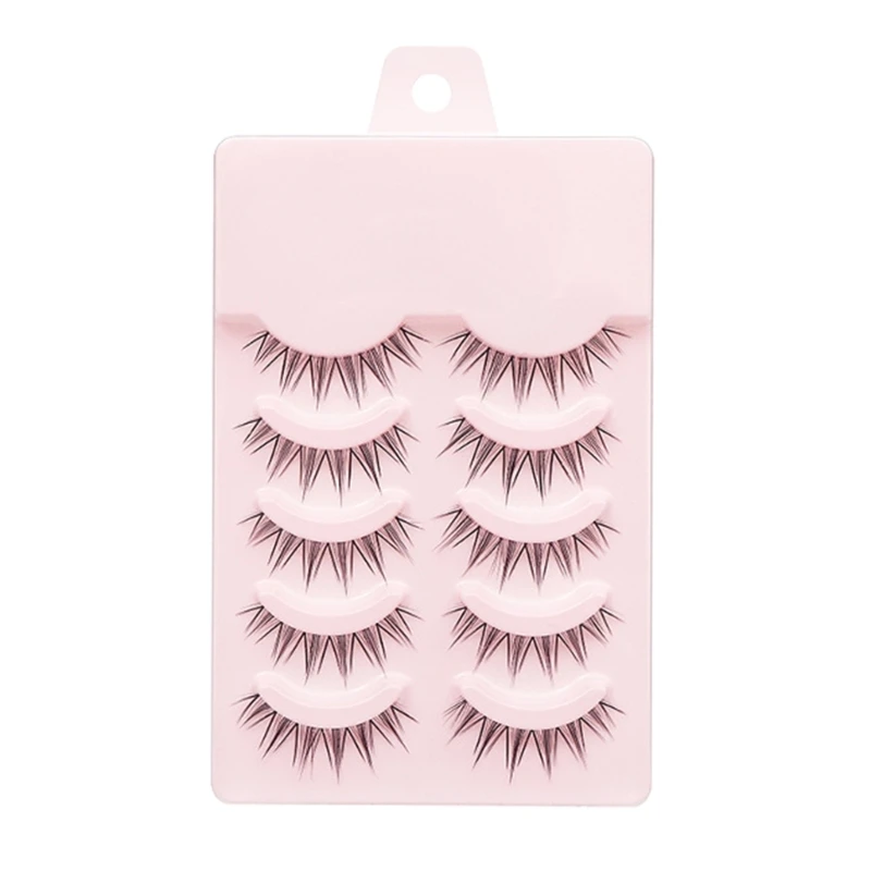 5 Pairs False Eyelashes Little Devil 3D Soft Natural Eyelash Extention Fake Eye Lash Heavy Makeup Beauty Tools Dropship