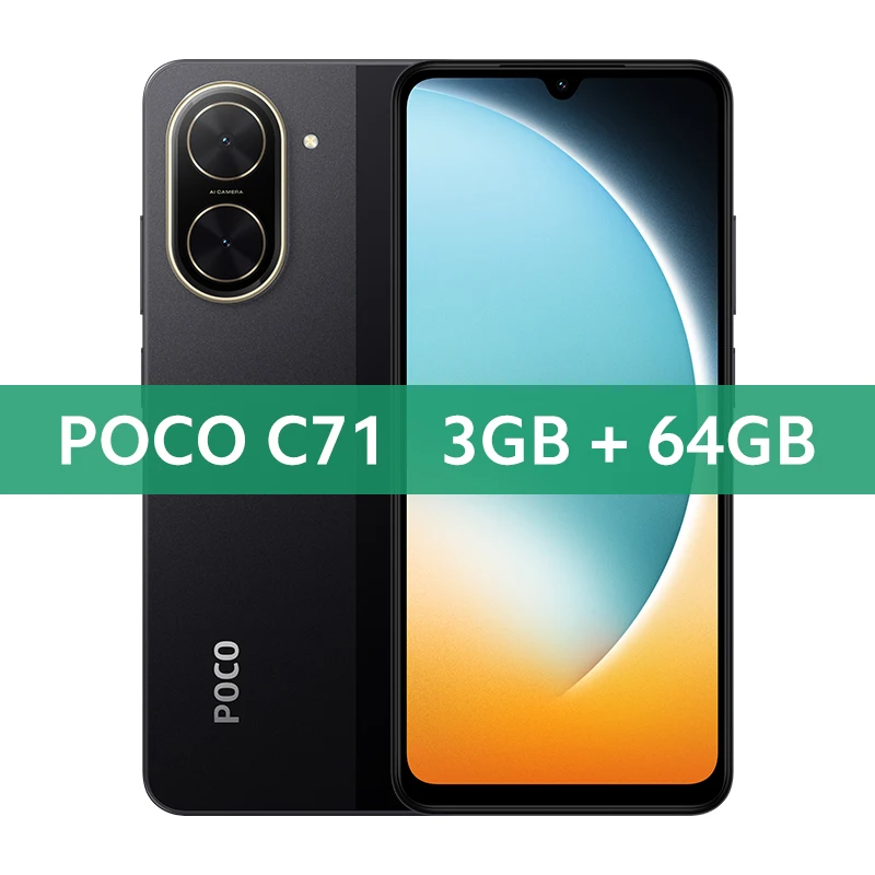 【新品未使用】Xiaomi POCO C71グローバルバージョンスマートフォン Produtos com até 15 OFF no PIX KaBuM