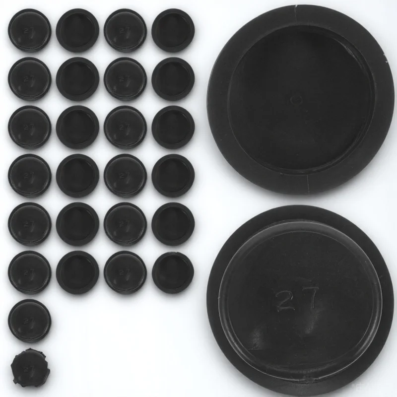 

50 pcs Rubber Plugs For Saving Pot Coin Stopper Piggy Bank Coin Bank Stopper Durable Non-Deform Sealing Gasket