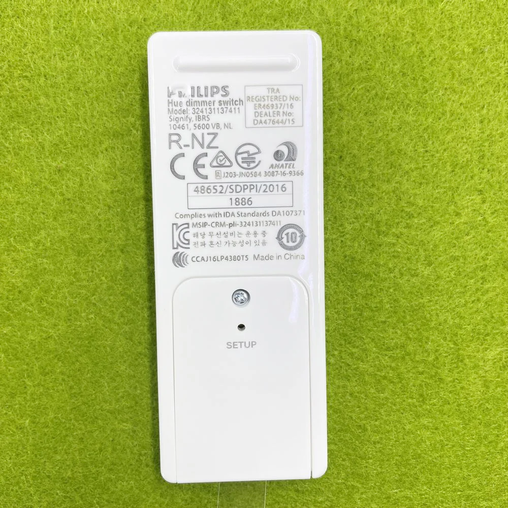 New Original Remote Control 324231137411 For PHILIPS Hue Smart Dimmer Switch(Installation-Free Exclusive for Philips Hue Lights)