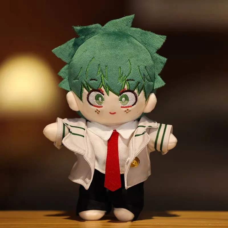 Anime My Hero Academia Peluche Ripiene Midoriya Izuku Bakugou Katsuki Todoroki Shoto Bambola Quadratico Elemento Ragazzi Festival Regalo