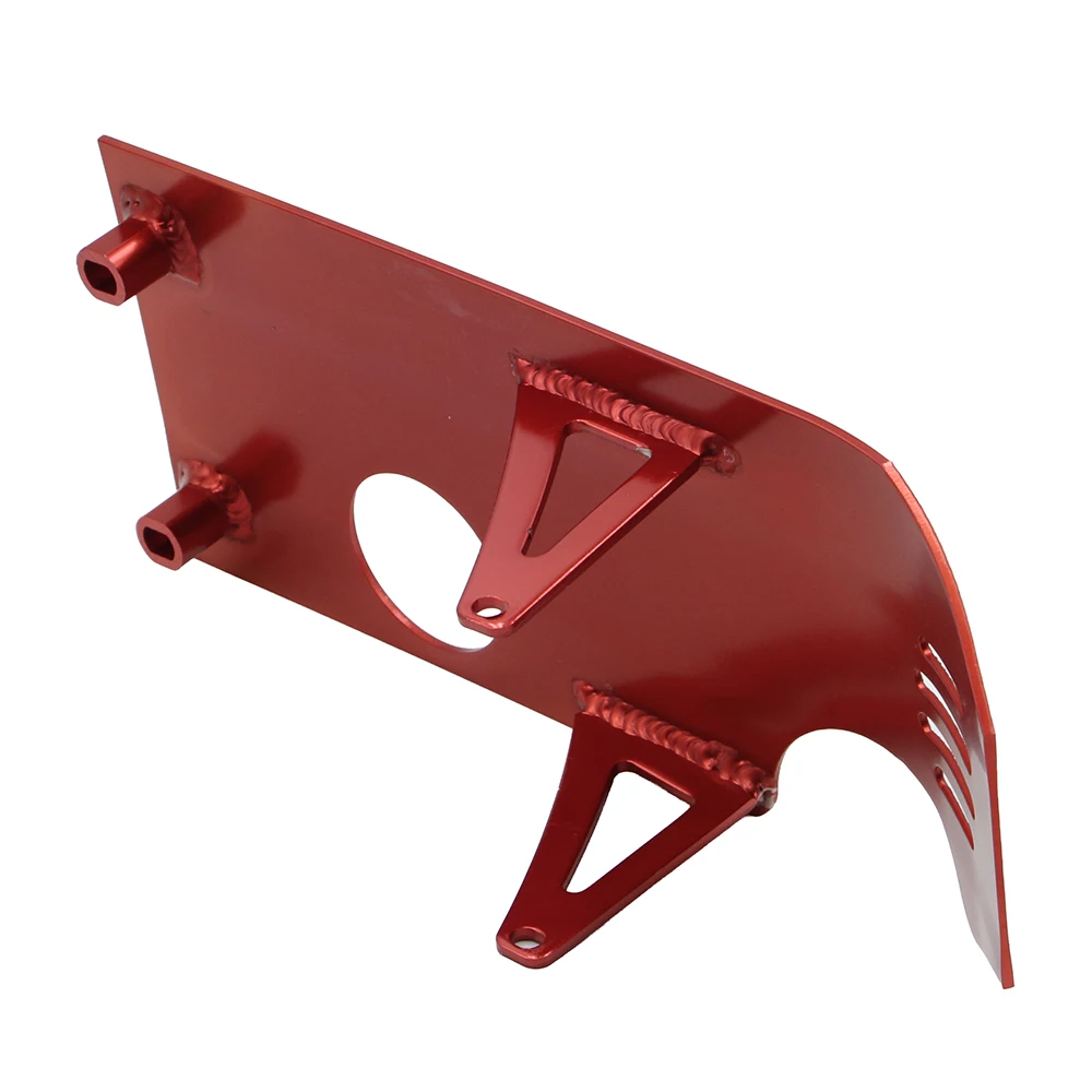 Aluminum Engine Skid Plate Guard Cover Protector For 110cc 125cc Dirt Bike Pit Bike Motorcycle Bottom Chassis Shield Parts view 5
