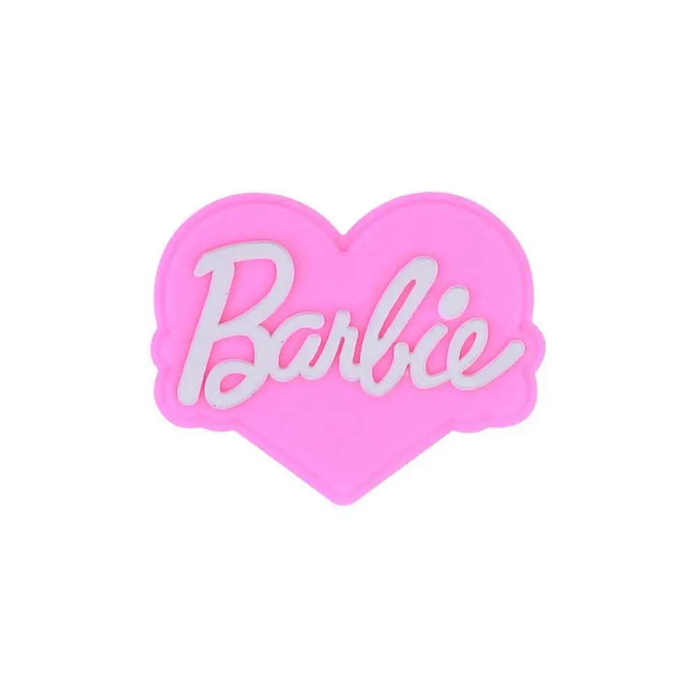 Kawaii Barbie Silicone Beads Diy Bracelet Cartoon Cute Handmade Accessories Girls Pierced Jewelry Pvc Shoes Accessories Gifts