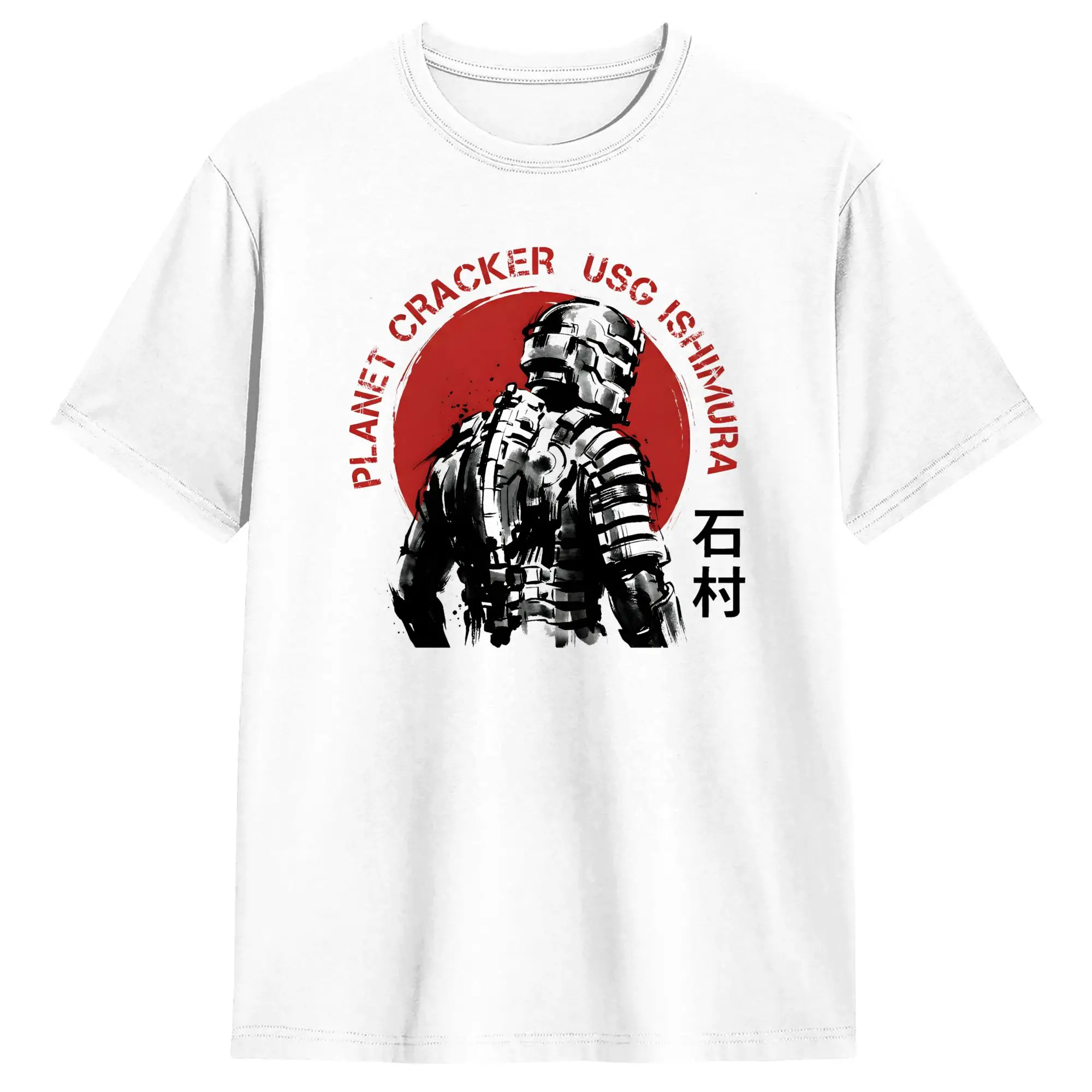 Dead Space Isaac Clarke Video Games T-Shirt For Men Women Cotton Top Tee Ullzang  Round Neck Short Sleeve