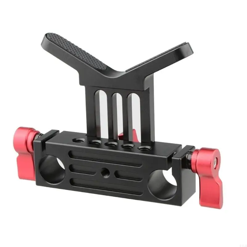 

2025 New Camera Shoulder Mount Double Hand Grip Adjustable Lens Support For DSLR Camera