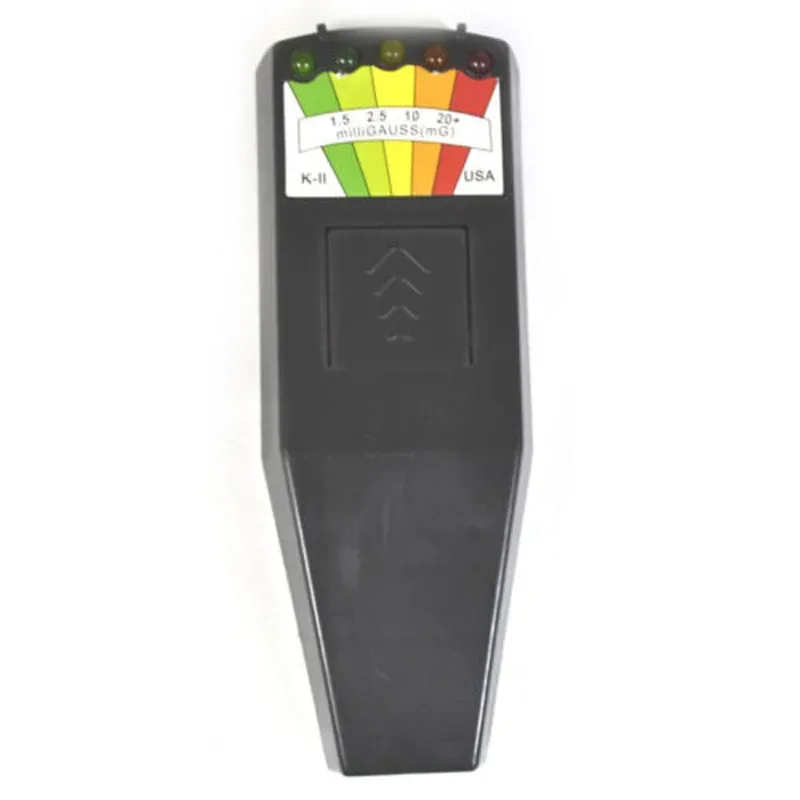 Medidor EMF de K-II, Detector de radiación de aparato doméstico de campo electromagnético, probador de campo de radiofrecuencia, dosímetro de emisión Blac