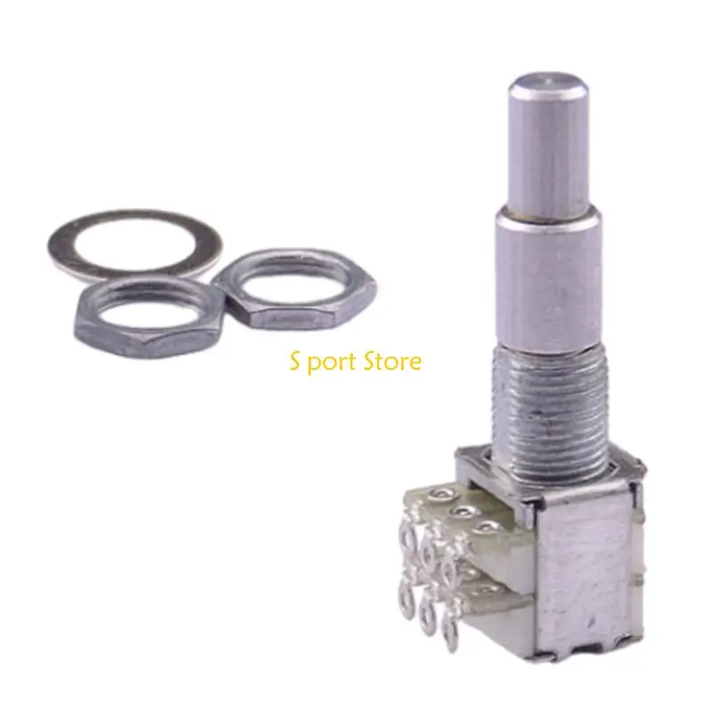 U2JB Potentiometer Improve Your Music Experience Center Detent Stacked Potentiometer