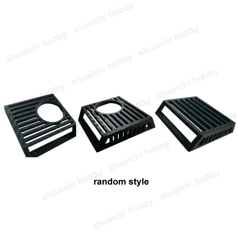 Protector de faros impreso en 3D para modelo de coche MJX H8H, marco de protección de lámpara, piezas de montaje DIY, orugas universales 1/8 1/10 RC, 1 par