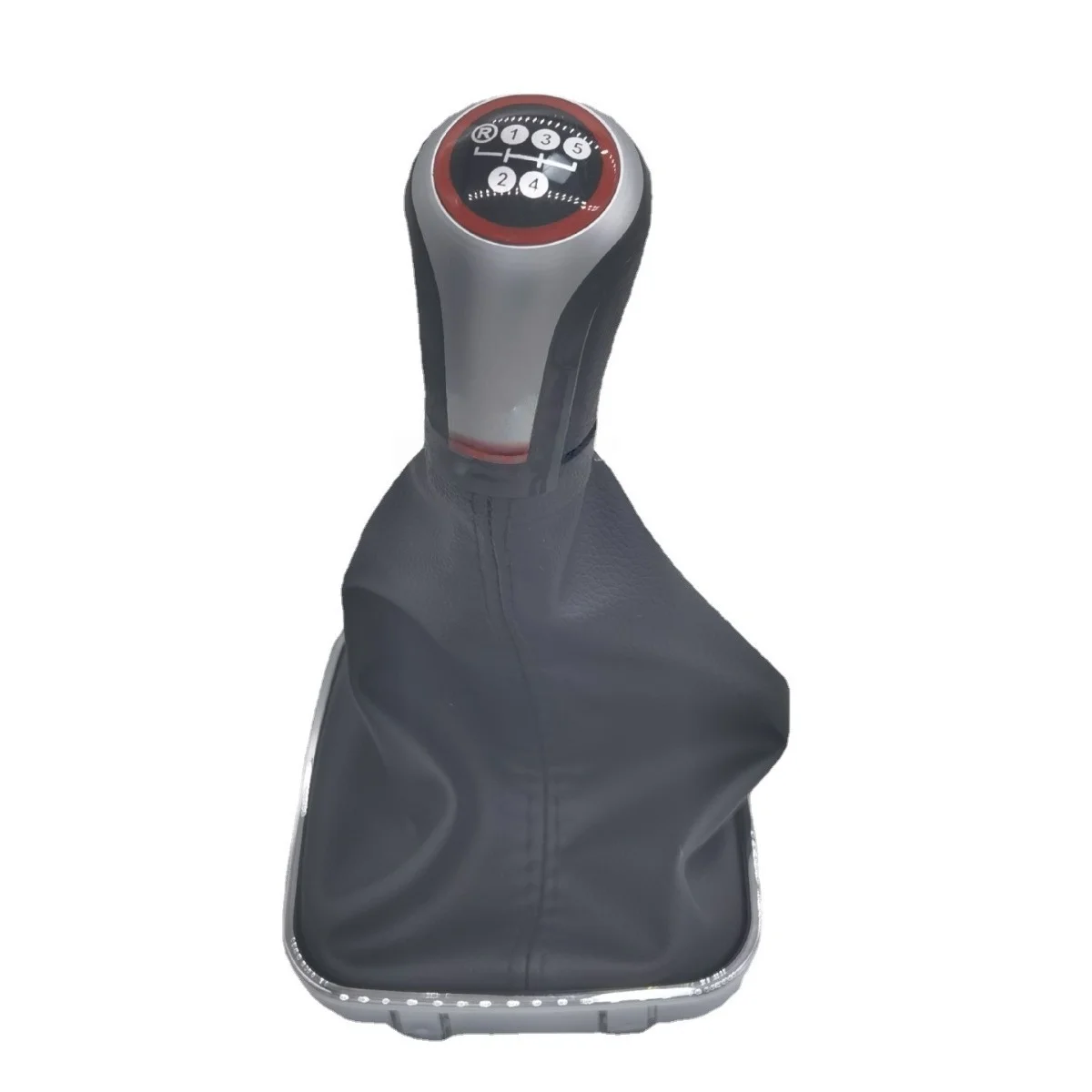 

Высококачественная замена ручки переключения передач автомобиля для Volkswagen VW Bora 2009, кожаный чехол с гетрами