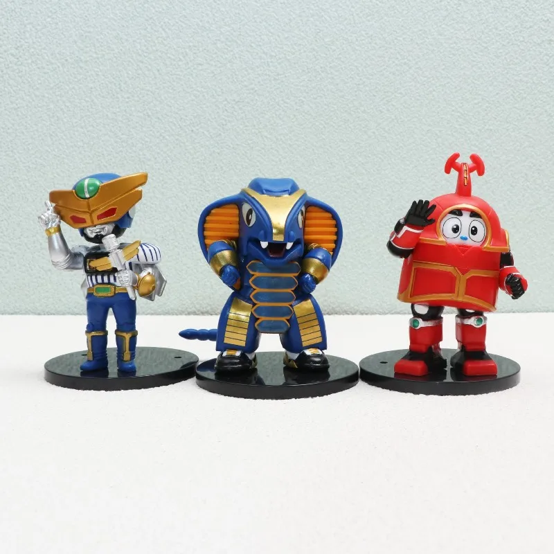 Set Lengkap Kabutack & Shogun Evil 10-14cm |   Mainan Harta Karun Karbida Besi |   Figur Aksi Anime Hadiah Natal