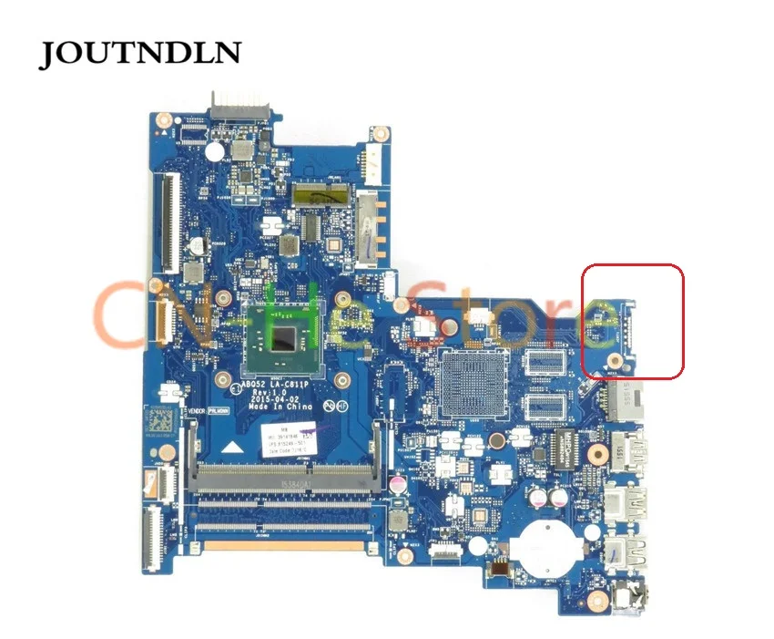 Genuine FOR HP 15-AC Series Laptop Motherboard 815249-501 ABQ52 LA-C811P DDR3 Integrated Graphics W/ N3700 CPU