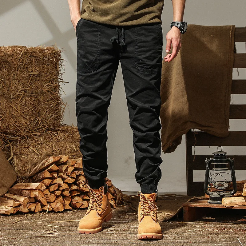 2023 Autumn/Winter New Workwear Pants for Men's Loose Feet Versatile and Casual