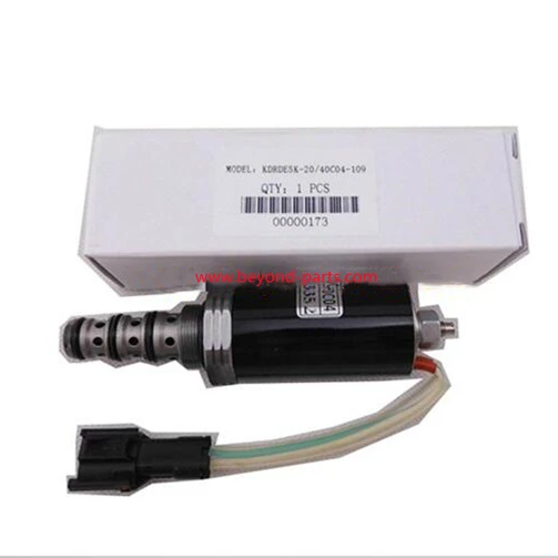 

EC210 EC290 EC360 EC460 EC750 EC240 Excavator Parts Hydraulic Pump Solenoid Valve KDRDE5K-20/40C04-109