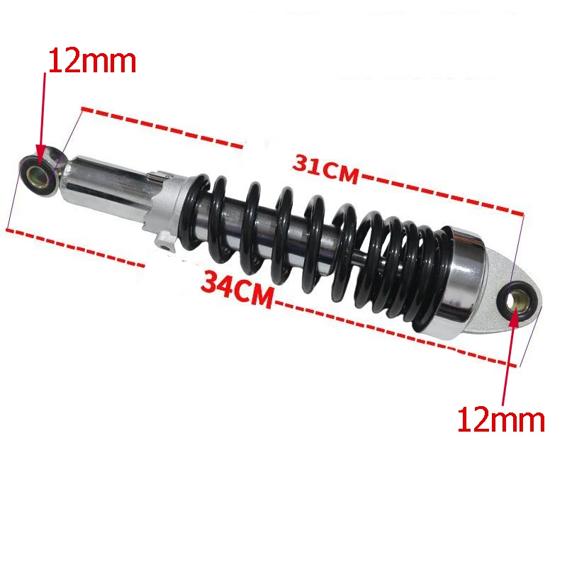 

Motorcycle Heavy-Duty Rear Shock Absorber for Honda Jialing Lifan Qjmotor Dayun Haojue HJ125 EN125 GN125 QJ150 LX150 LF150 Forks