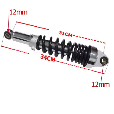 Motorcycle Heavy-Duty Rear Shock Absorber for Honda Jialing Lifan Qjmotor Dayun Haojue HJ125 EN125 GN125 QJ150 LX150 LF150 Forks