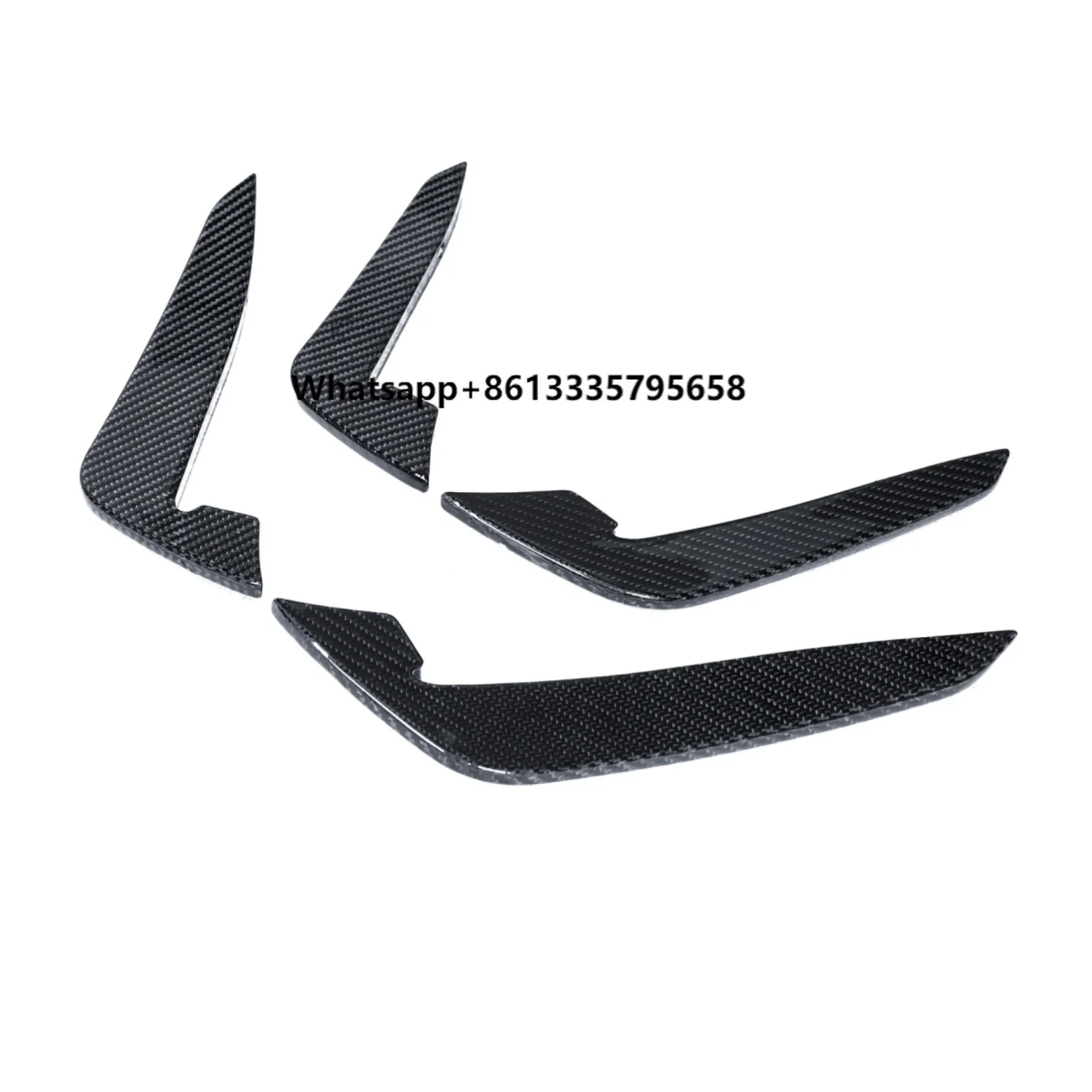 

Bestselling 2019-2023 Car Bumper Side Decorative Panel Suitable for RS6/RS7 Dry Carbon Fiber Duckwing