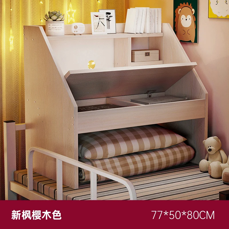 Bed Desk Computer Desk Writing Desk Table with Bookshelf Night Stand Bedside Nightstands  Furniture Bedroom image 6