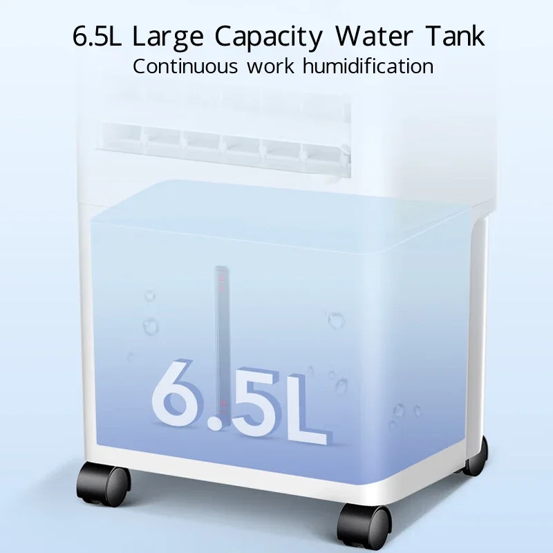 Climatiseur portable 220V, refroidissement par glace et eau, ventilateur de climatisation mobile pour la maison