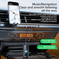 2 In 1 Bluetooth Adapter 5.4 Audio Plug And Play Transmitter Receiver Led 3.5mm Aux USB Bluetooth For TV Car Wireless Receiver