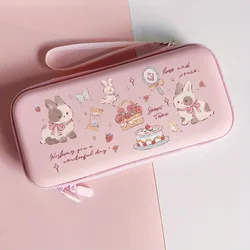 Cartoon Pet Cake Pink Bag for Nintendo Switch Lite Anti-collision Protective Case Portable Travel Game Accessories Storage Bag
