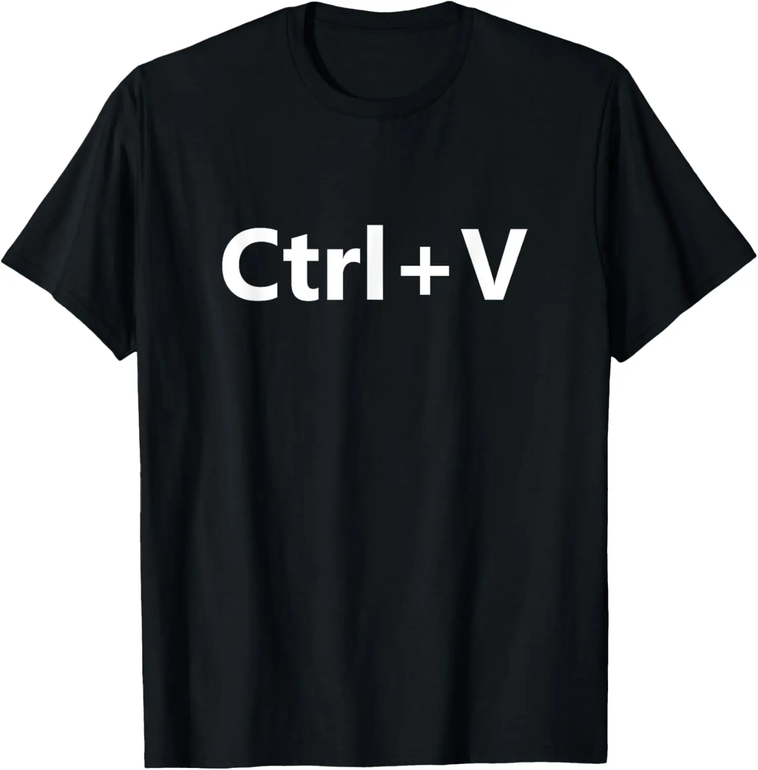 Ctrl V Family Matching Copy Paste T-Shirt Print Original Design Gifts T Shirts Mens Clothing Funny Shirt Camiseta Hombre