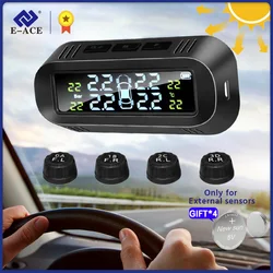 E-ACE K04 Tpms sensor solar  Tire Pressure Monitor System Alarm  Tire Pressure Security Alarm  Tire pressure sensors