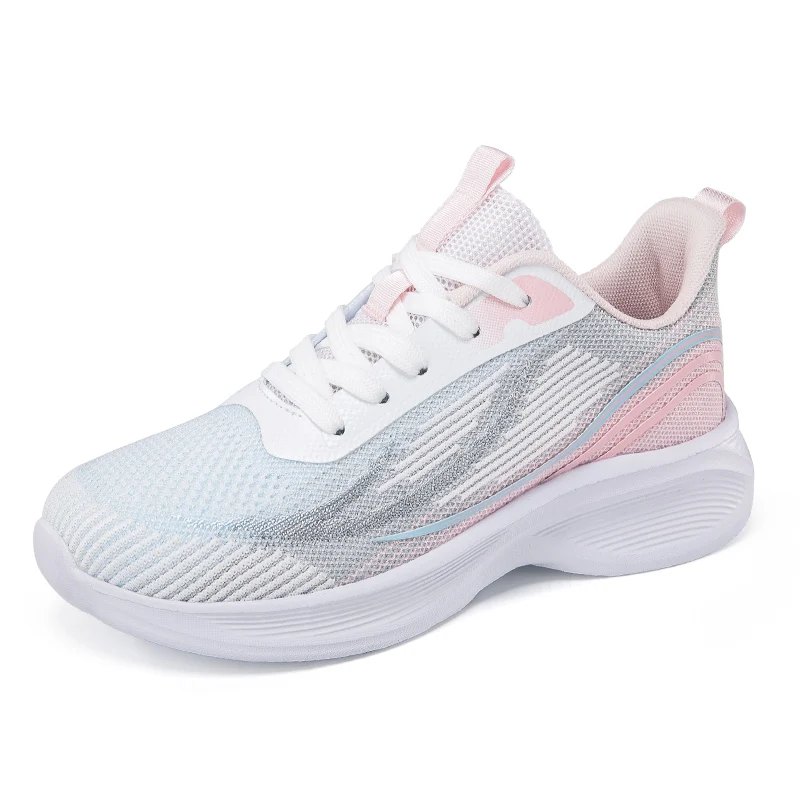 Zapatillas de correr para mujer, suela suave de malla, calzado deportivo para exteriores para mujer, Tenis, Zapatillas de moda transpirables, Zapatillas para mujer, Zapatos para Niño