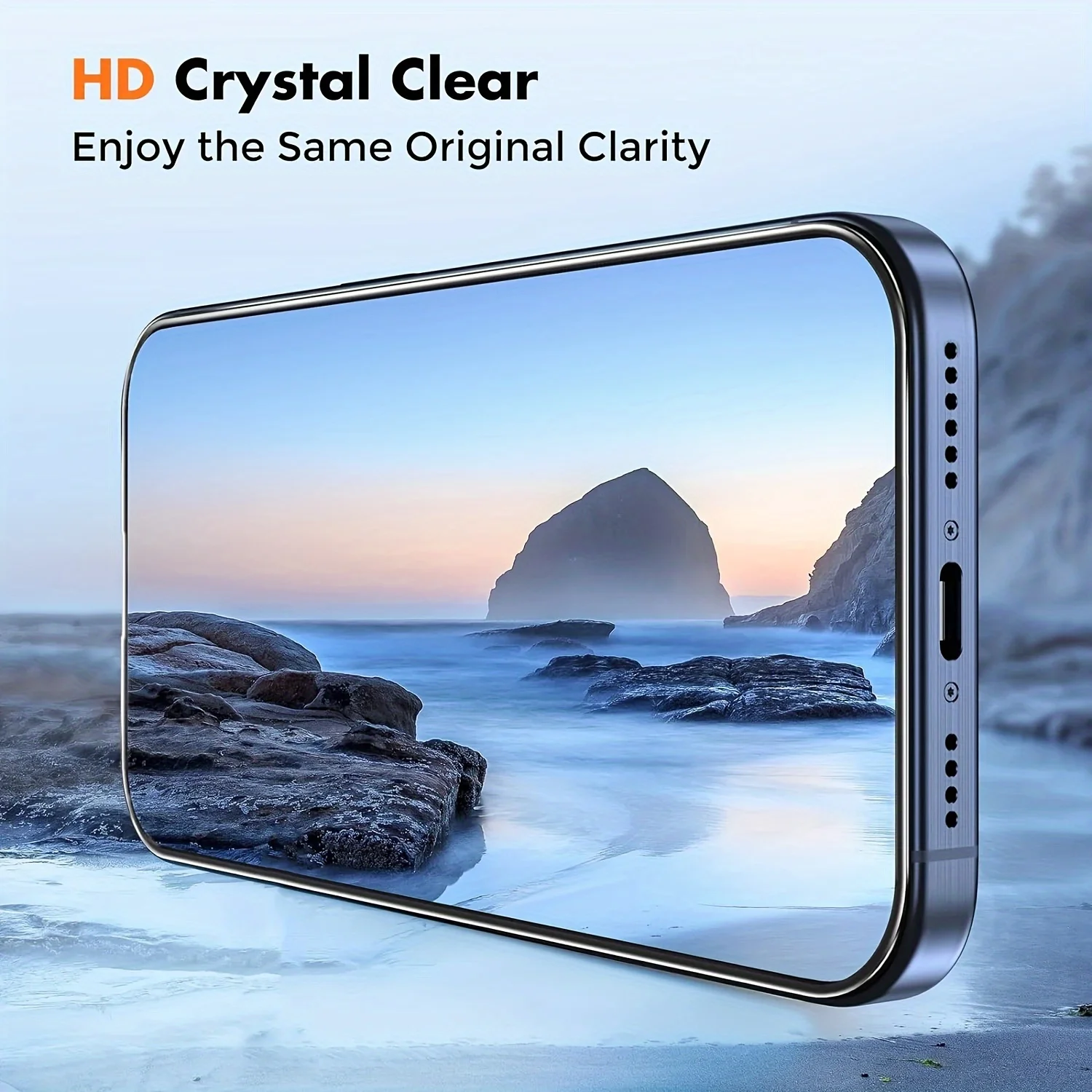 Zestaw do automatycznego usuwania kurzu, folia ze szkła hartowanego do telefonu Nothing CMF Phone 1 2 Pro 3A Lite 2A Plus 4A Pro, bezpyłowa instalacja, osłona ekranu. — zdjęcie produktu 6