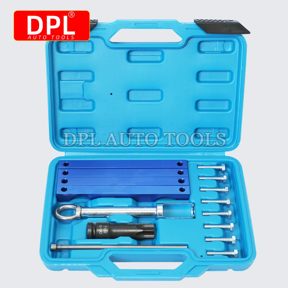 Engine Timing Tool Set Camshft Aligning Locking Tool for Benz M157 M276 M278 with T100 and Injector Removal Puller Tool