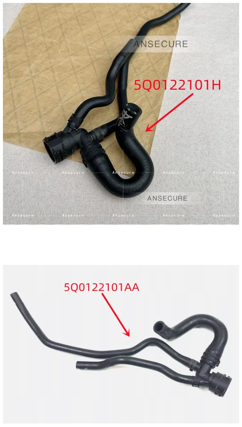 

1.2 /1.4 Petrol Engine Coolant Hose Pipe For VW Golf MK7 Passat B8 Touran Skoda Karoq Octavia Superb Yeti Ateca Leon 5Q0122101H