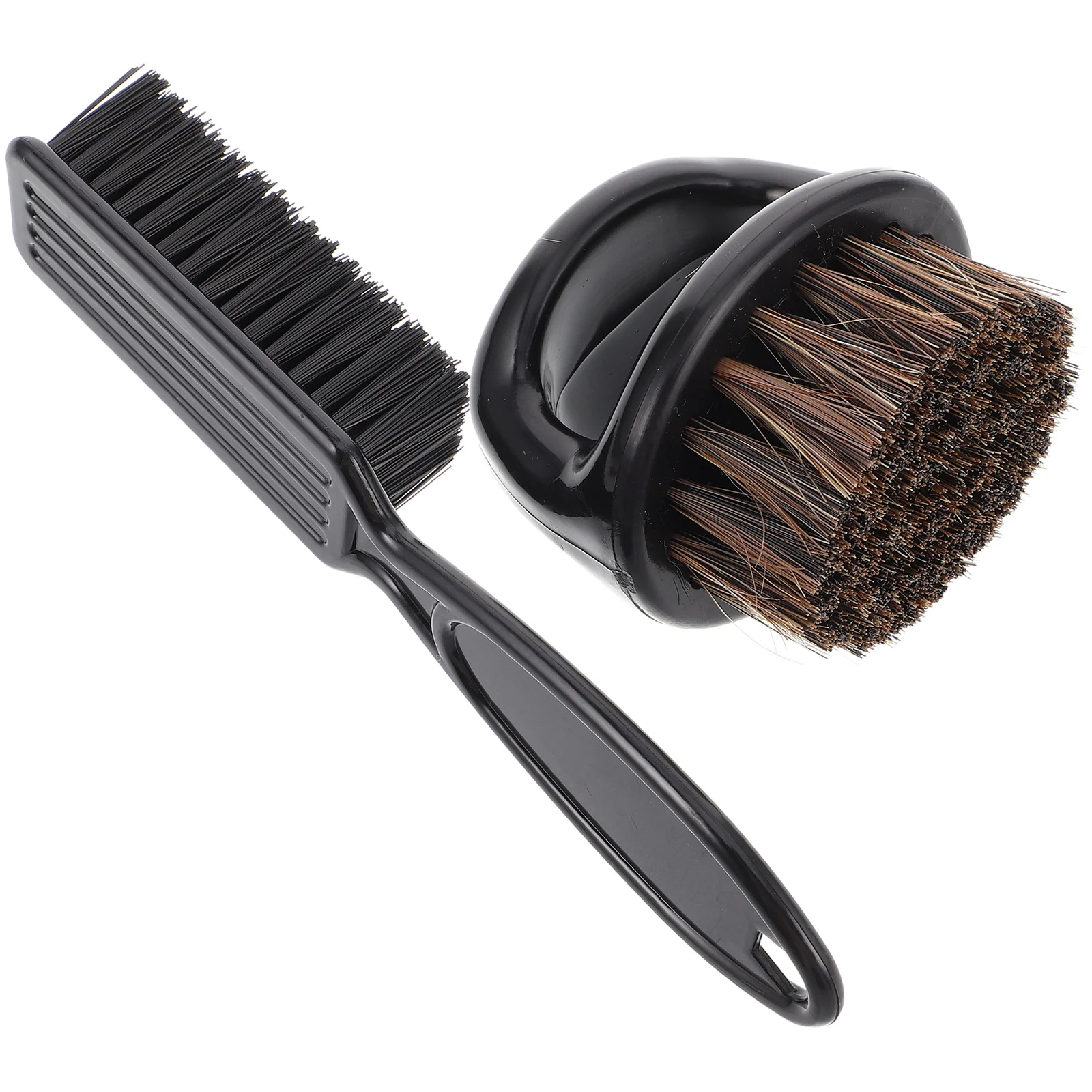 

1 Set Neck Duster Brush Set Mens Barber Scalp Scratcher Beard Brush Pomade Cleaning Styling Tool Hair Detangler Facial Hair