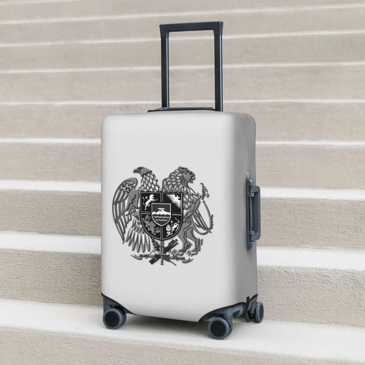 

Наряды с гербом Армении (4) Защитный чехол для чемодана Эластичные защитные чехлы для багажа для путешествий 18-32 дюймов